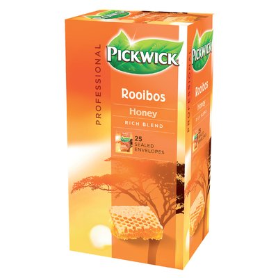 Thé Pickwick rooibos miel 25x 1,5g