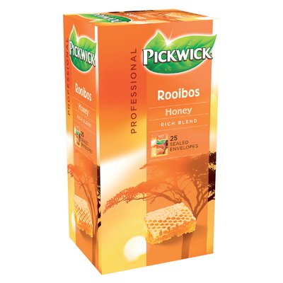 Thé Pickwick rooibos miel 25x 1,5g