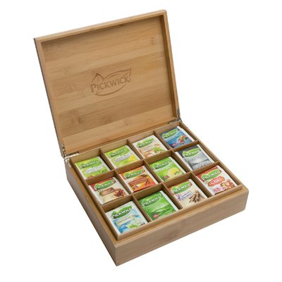 Coffret à thé Pickwick inclus 12 saveurs