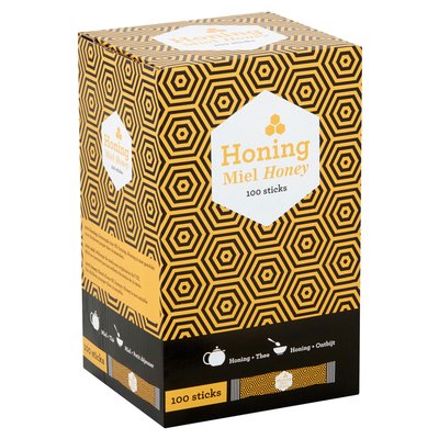 Honingsticks Van Oordt 100 stuks