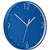 Wandklok Leitz WOW Ø29cm blauw