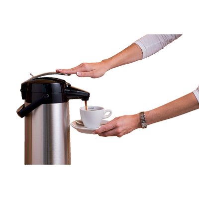 Pot isotherme Bravilor Airpot 2,2L double paroi inox