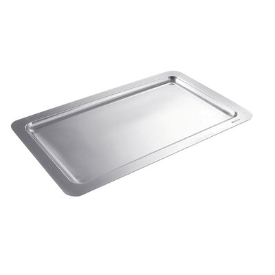 Plateau RVS tbv roomstel 199x150mm