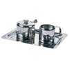 Plateau RVS tbv roomstel 199x150mm foto