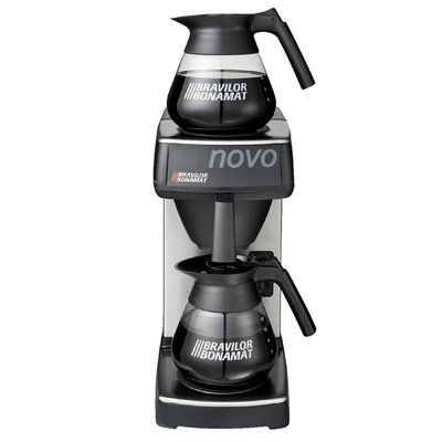Koffiezetapparaat Bravilor Novo inclusief glazen kan