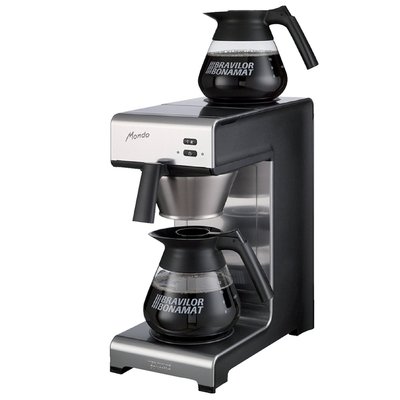 Koffiezetapparaat Bravilor Mondo inclusief 2 glazen kannen