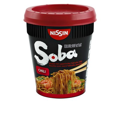 Noodles Nissin Soba chili cup