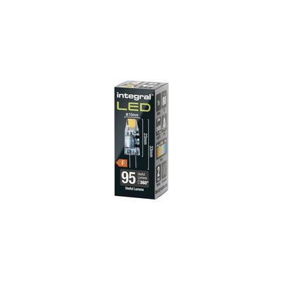 Ledlamp Integral GU4 2700K warm wit 1.1W 95lumen