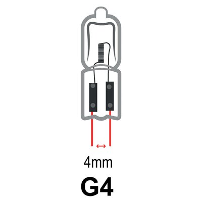 Ledlamp Integral GU4 4000K koel wit 1W 110lumen
