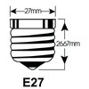 Lampe LED Philips CorePro LEDbulb E27 13,5W=100W 1520Lumen Photo