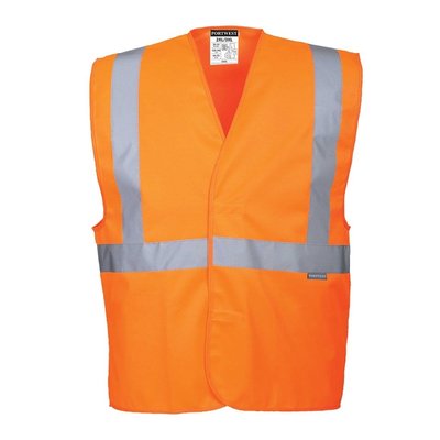 Gilet de sécurité Portwest Hi-Vis orange fluo
