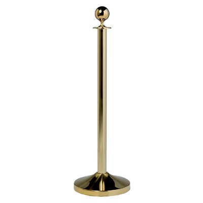 Poteau Securit 100cm avec socle doré