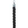Corde Securit 150cm noire avec embouts chromés Photo