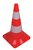 Afbakeningskegel 50cm rood wit