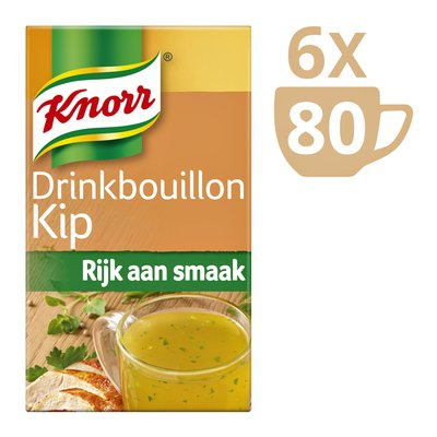 Drinkbouillon Knorr kip tuinkruiden 80 stuks