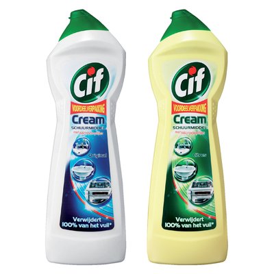 Schuurmiddel Cif citroen 750ml