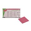Chiffon microfibre Scotch-Brite Essential 360x360mm rouge 10 pièces Photo