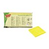 Chiffon microfibre Scotch-Brite Essential 360x360mm jaune 10 pièces Photo