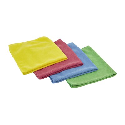 Chiffon microfibre Scotch-Brite Essential 360x360mm jaune 10 pièces