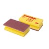 Eponge à récurer Scotch-Brite surface délicate 70x130mm jaune 10 pièces Photo