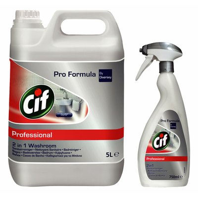 Sanitairreiniger Cif Professional 2-in-1 5 liter