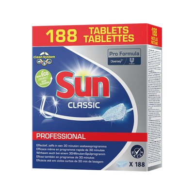 Vaatwastabletten Sun Pro Formula Classic 188 stuks