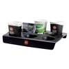 Plateau gobelets Douwe Egberts pour 6 gobelets noir Photo