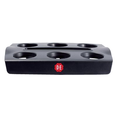 Plateau gobelets Douwe Egberts pour 6 gobelets noir