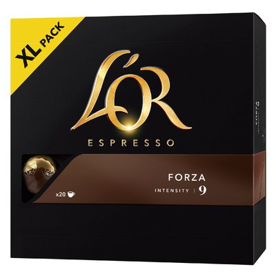 Koffiecups L'Or espresso Forza 20 stuks