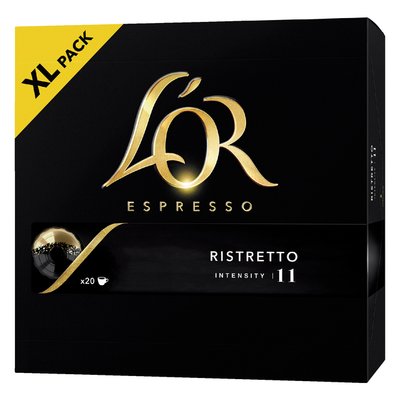 Koffiecups L'Or espresso Ristretto 20 stuks