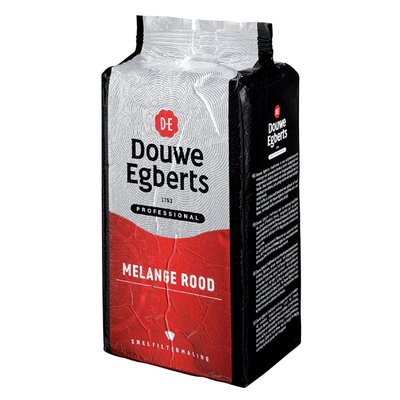 Café moulu Douwe Egberts mélange Rouge 1kg