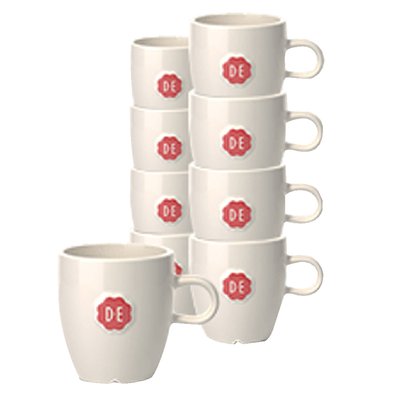 Kopje Douwe Egberts Lungo 180ml wit