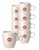 Kopje Douwe Egberts Lungo 180ml wit