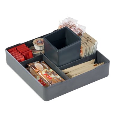 Afvalbak Durable Coffee Point antraciet