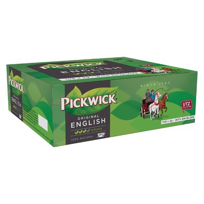 Thee Pickwick engelse melange 100x4gr zonder envelop