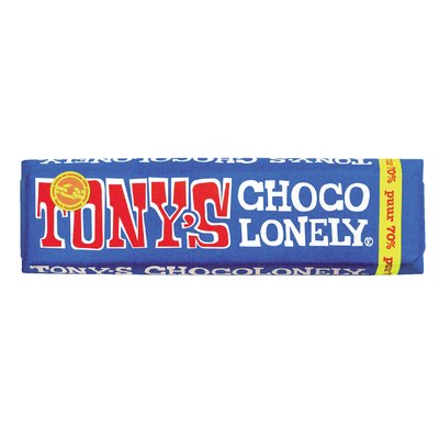 Barre chocolatée Tony's Chocolonely noir 50g