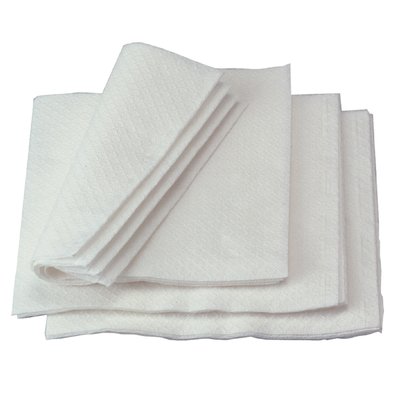 Serviette IEZZY 60770 1 épaisseur 33x33cm blanc 500 pièces