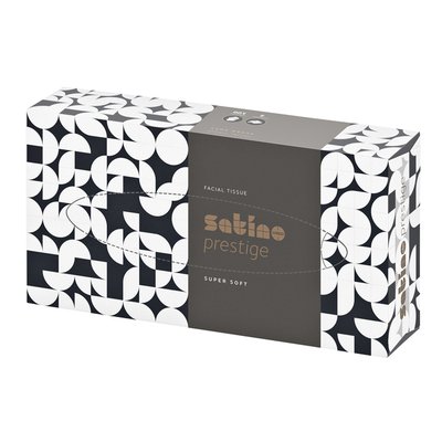 Facial tissues Satino HiLine 2-laags 100 vel wit 206450