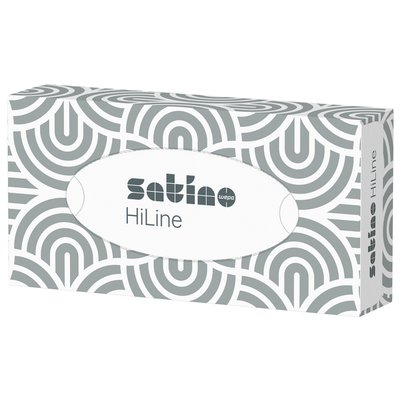 Facial tissues Satino HiLine 2-laags 100 vel wit 206450
