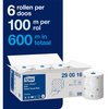 Handdoekrol Tork H1 Matic Premium 2-laags 100m wit 290016 foto