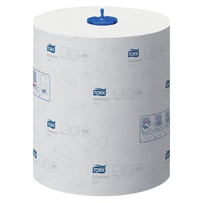 Handdoekrol Tork H1 Matic Advanced 2-laags 150m wit 290067