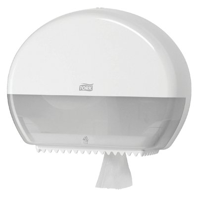 Toiletpapier Tork T2 Universal jumbo klein 1-laags 240m wit 110163
