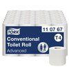 Toiletpapier Tork T4 Advanced 2-laags 250 vel wit 110767 foto