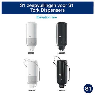 Savon mains Tork S1 Premium 420810 liquide non parfumé 1000ml
