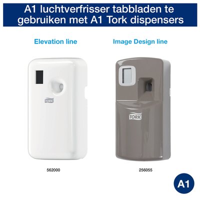 Distributeur désodorisant Tork A1 562000 spray blanc