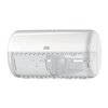Toiletpapierdispenser Tork T4 Elevation duo wit 557000 foto