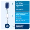 Poetspapierdispenser Tork M1 Elevation klein wit 558000 foto