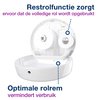 Toiletpapierdispenser Tork T2 Elevation jumbo klein wit 555000 foto