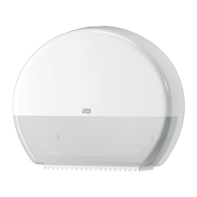 Toiletpapierdispenser Tork T1 Elevation jumbo wit 554000