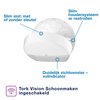 Toiletpapierdispenser Tork T1 Elevation jumbo wit 554000 foto